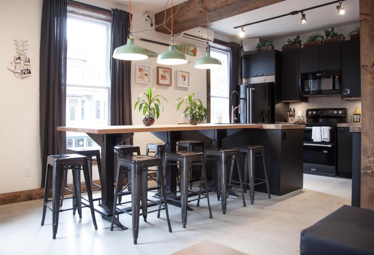 Le Bed & Cocktail - Appartement Sur L'Avenue Du Mont-Royal Montréal Exteriör bild